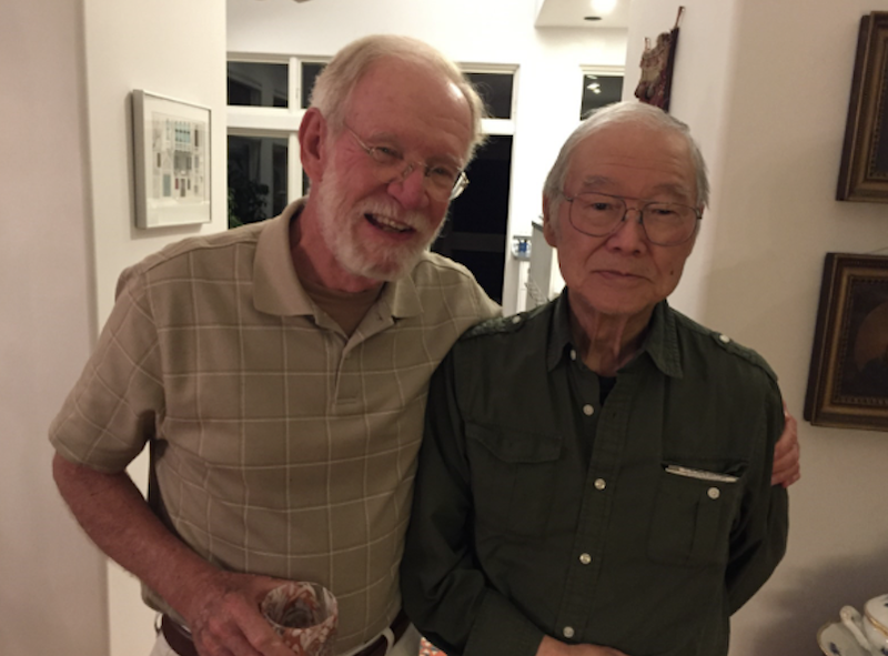 Don Leedy and Ted Kuwana