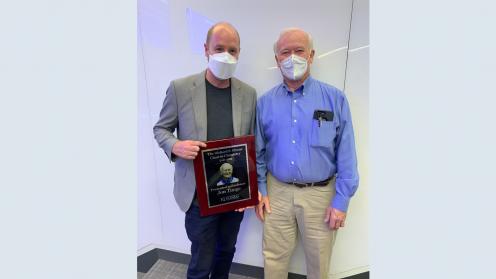 Professor Jon Tunge and Emeritus Professor Rich Givens